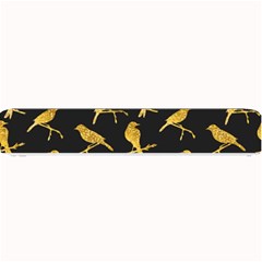 Background With Golden Birds Small Bar Mats by Vaneshart