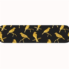 Background With Golden Birds Large Bar Mats by Vaneshart