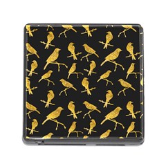 Background With Golden Birds Memory Card Reader (square 5 Slot) by Vaneshart