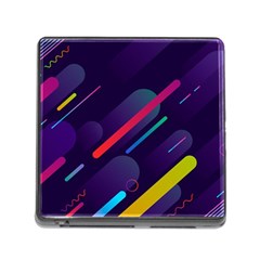 Colorful-abstract-background Memory Card Reader (square 5 Slot)