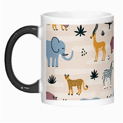 Wild animals seamless pattern Morph Mugs