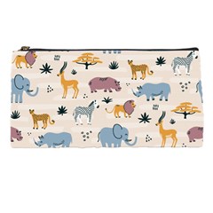 Wild animals seamless pattern Pencil Case