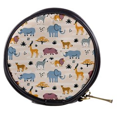 Wild animals seamless pattern Mini Makeup Bag