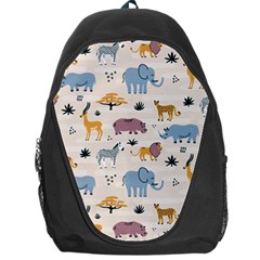 Wild animals seamless pattern Backpack Bag