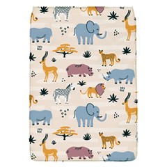 Wild animals seamless pattern Removable Flap Cover (S)