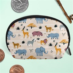 Wild animals seamless pattern Accessory Pouch (Large)