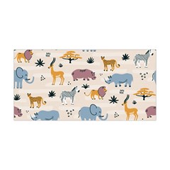 Wild animals seamless pattern Yoga Headband