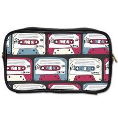 Music Symbols Rock Music Seamless Pattern Toiletries Bag (one Side)