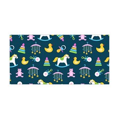 Cute Babies Toys Seamless Pattern Yoga Headband by Vaneshart