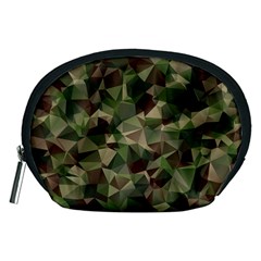 Abstract Vector Military Camouflage Background Accessory Pouch (medium)