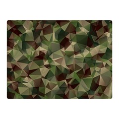 Abstract Vector Military Camouflage Background Double Sided Flano Blanket (mini)  by Vaneshart