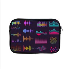 Colorful-sound-wave-set Apple Macbook Pro 15  Zipper Case by Vaneshart