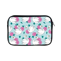 Classy-swan-pattern Apple Ipad Mini Zipper Cases by Vaneshart