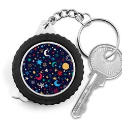 Colorful-background-moons-stars Measuring Tape by Vaneshart