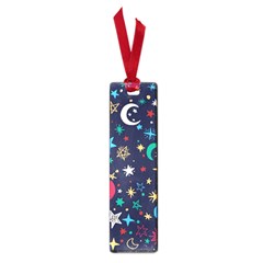 Colorful-background-moons-stars Small Book Marks by Vaneshart