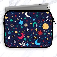 Colorful-background-moons-stars Apple Ipad 2/3/4 Zipper Cases by Vaneshart