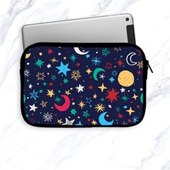 Colorful-background-moons-stars Apple Ipad Mini Zipper Cases by Vaneshart