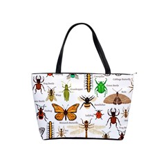 Insects Seamless Pattern Classic Shoulder Handbag by Vaneshart