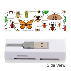 Insects Seamless Pattern Memory Card Reader (stick) by Vaneshart