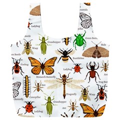 Insects Seamless Pattern Full Print Recycle Bag (xxxl) by Vaneshart