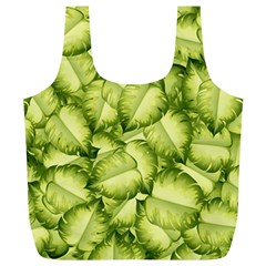 Seamless Pattern With Green Leaves Full Print Recycle Bag (xl) by Vaneshart