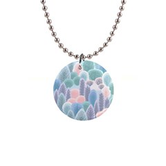 Abstract-seamless-pattern-with-winter-forest-background 1  Button Necklace