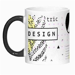 Graphic Design Geometric Background Morph Mugs by Vaneshart