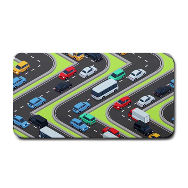 Urban-cars-seamless-texture-isometric-roads-car-traffic-seamless-pattern-with-transport-city-vector- Medium Bar Mats