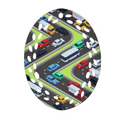 Urban-cars-seamless-texture-isometric-roads-car-traffic-seamless-pattern-with-transport-city-vector- Ornament (oval Filigree) by Vaneshart