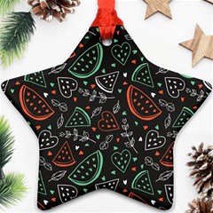 Seamless-vector-pattern-with-watermelons-mint -- Ornament (star)