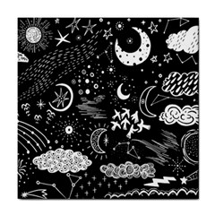 Vector-set-sketch-drawn-with-space Tile Coaster by Vaneshart