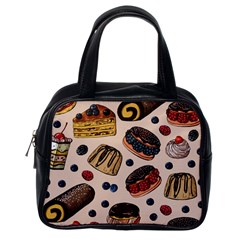 Seamless-pattern-with-sweet-cakes-berries Classic Handbag (One Side)