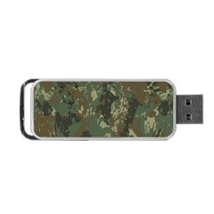 Camouflage-splatters-background Portable Usb Flash (two Sides) by Vaneshart