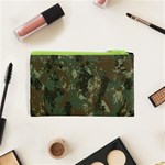 Camouflage-splatters-background Cosmetic Bag (XS) Back