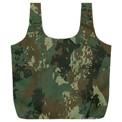 Camouflage-splatters-background Full Print Recycle Bag (xxxl) by Vaneshart