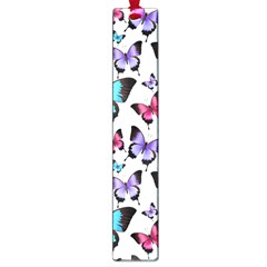 Decorative-festive-trendy-colorful-butterflies-seamless-pattern-vector-illustration Large Book Marks by Vaneshart