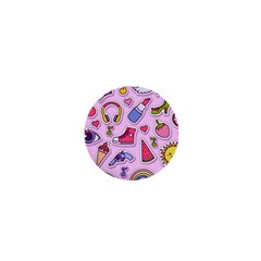 Fashion Patch Set 1  Mini Buttons by Vaneshart