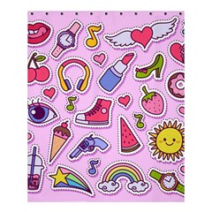 Fashion Patch Set Shower Curtain 60  X 72  (medium)  by Vaneshart