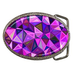 Triangular-shapes-background Belt Buckles by Vaneshart