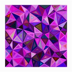 Triangular-shapes-background Medium Glasses Cloth