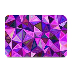 Triangular-shapes-background Plate Mats