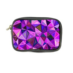 Triangular-shapes-background Coin Purse