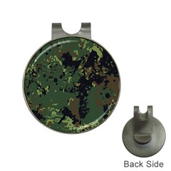 Military Background Grunge Hat Clips With Golf Markers by Vaneshart