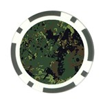 Military background grunge Poker Chip Card Guard (10 pack) Front