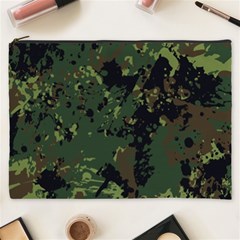 Military Background Grunge Cosmetic Bag (xxxl) by Vaneshart