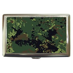 Military Background Grunge-style Cigarette Money Case by Vaneshart