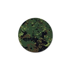 Military Background Grunge-style Golf Ball Marker by Vaneshart