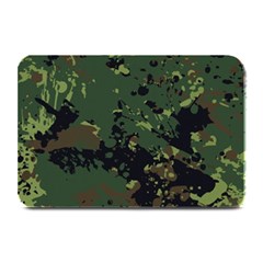 Military Background Grunge-style Plate Mats by Vaneshart