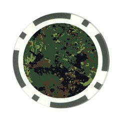 Military Background Grunge-style Poker Chip Card Guard (10 Pack) by Vaneshart