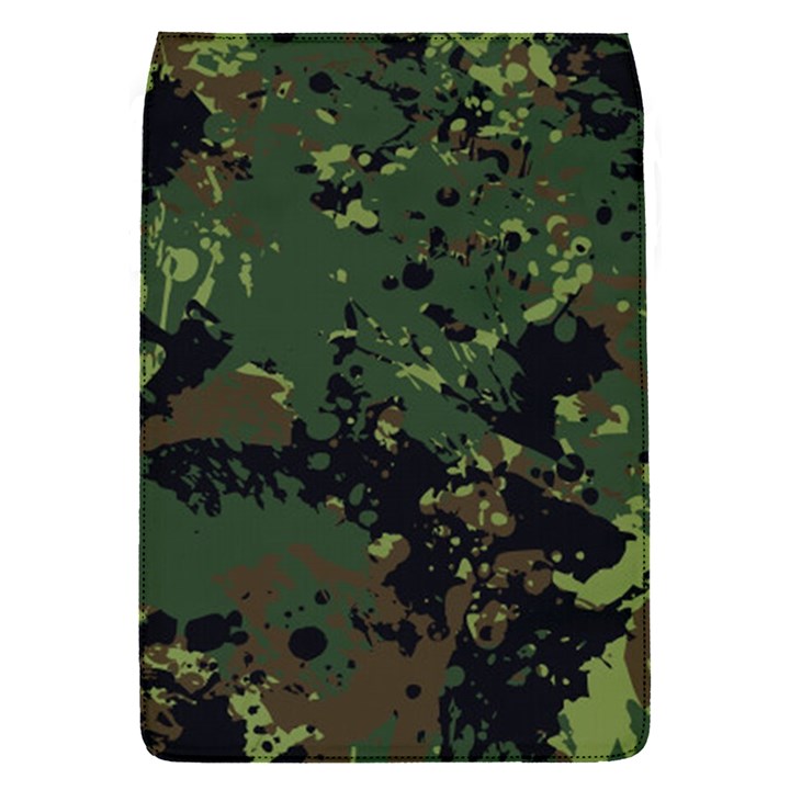 Military background grunge-style Removable Flap Cover (S)